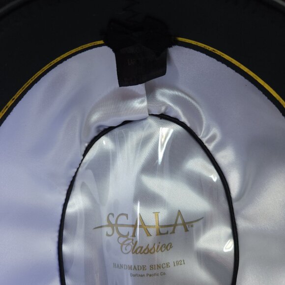 Scala Classico Handmade Godfather 100% Wool Men's Hat, Large - Picture 12 of 13